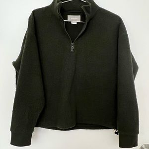 Everlane Renew Fleece Half Zip